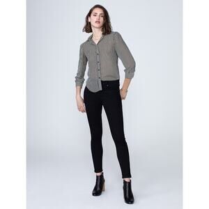 Unpublished Kora Blackout Mid Rise Skinny Jeans